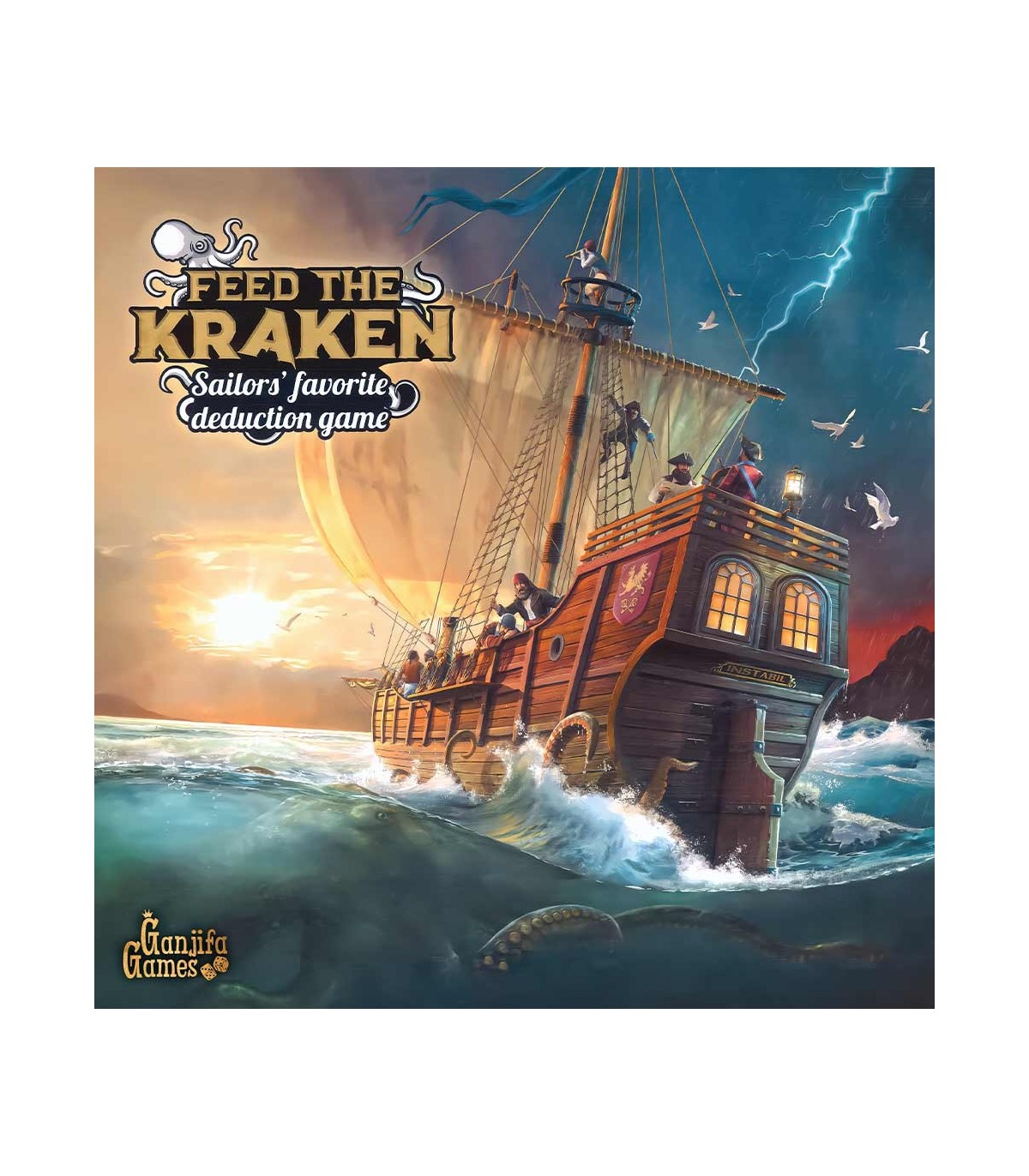 بازی فکری feed the kraken